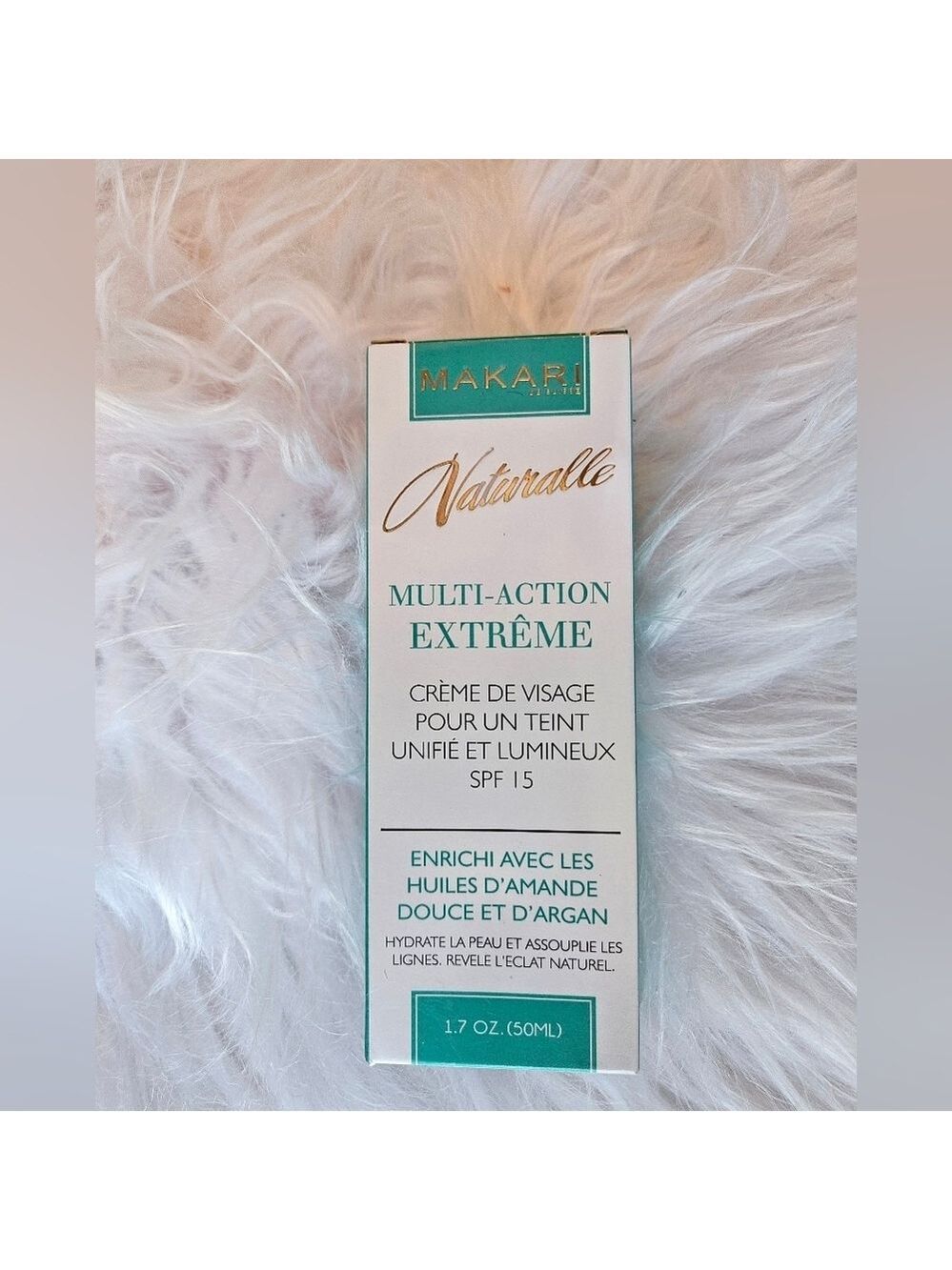 Multi-Action Extreme Glow Revitalizing Face Cream SPF 15 by Makari for Women New